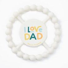 Load image into Gallery viewer, I Love Mom / Dad Happy Teether