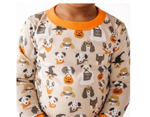 Load image into Gallery viewer, Halloween Hounds Pajamas Driftwood