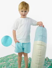 Load image into Gallery viewer, Blue Breeze Color Changing Swim Trunk