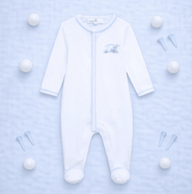 Load image into Gallery viewer, Little Golfer Embroidered Footie