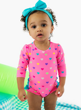 Load image into Gallery viewer, Hearts Rash Swimsuit