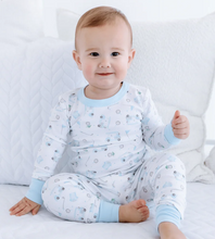 Load image into Gallery viewer, Little Golfer Pajamas Blue