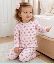 Load image into Gallery viewer, Tiny Tailgater Pajamas PInk
