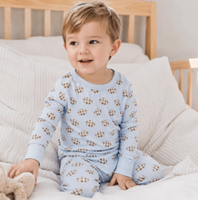 Load image into Gallery viewer, Tiny Tailgater Pajamas Blue