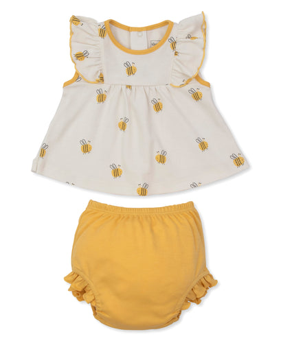 Tumbling Bees Sunsuit Set