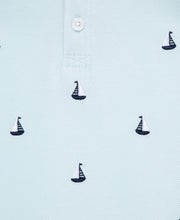 Load image into Gallery viewer, Sailboat Polo Short Set
