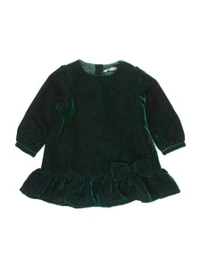 Green Velvet Dress