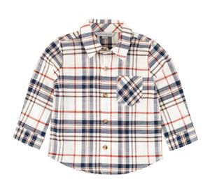 Harvest Plaid Button Down Shirt