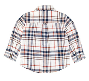 Harvest Plaid Button Down Shirt