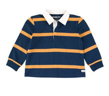 Load image into Gallery viewer, Navy / Honey Stripe Rugby