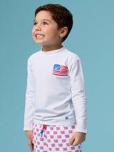 Load image into Gallery viewer, Flag Rash Guard
