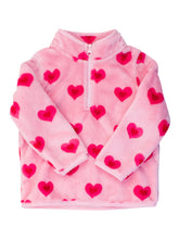 Load image into Gallery viewer, Heart Fleece Pullover