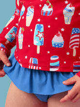 Load image into Gallery viewer, Stars &amp; Scoops Rash Suit