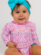 Load image into Gallery viewer, Pink Magical Mermaid Rash Swimsuit