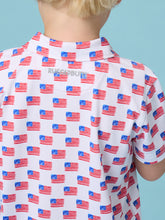 Load image into Gallery viewer, Freedom Flag Performance Polo