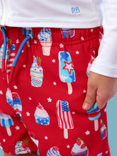 Load image into Gallery viewer, Stars &amp; Scoops Swim Trunk