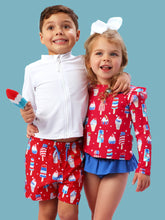 Load image into Gallery viewer, Stars &amp; Scoops Swim Trunk