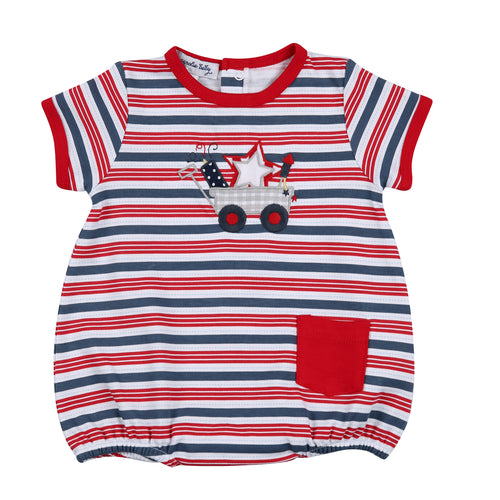 4th of July Applique Romper