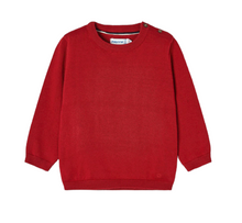 Load image into Gallery viewer, Red Cotton Sweater