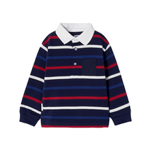 Load image into Gallery viewer, Stripe Polo Rugby