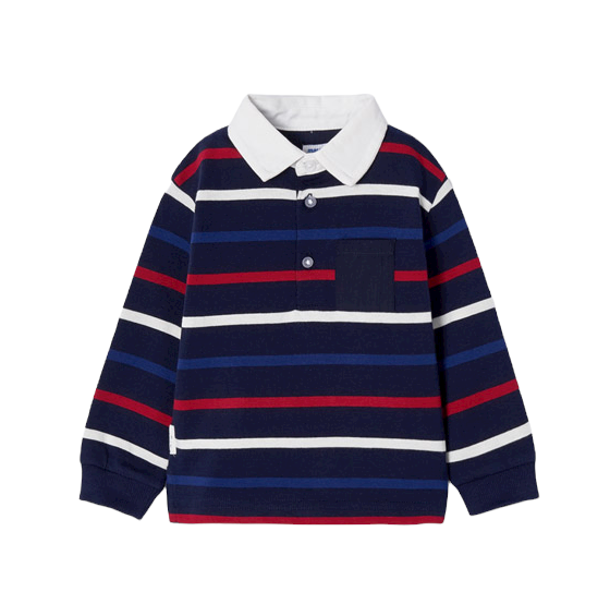 Stripe Polo Rugby