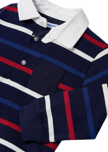 Stripe Polo Rugby