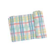 Load image into Gallery viewer, Beach Plaid Swaddle