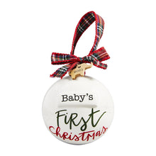 Load image into Gallery viewer, Baby First Christmas Ornament