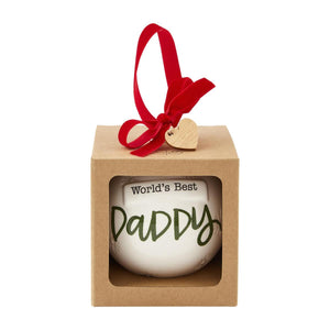 Best Mommy / Daddy Ornament