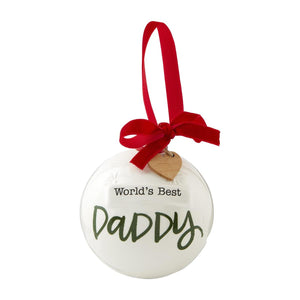 Best Mommy / Daddy Ornament