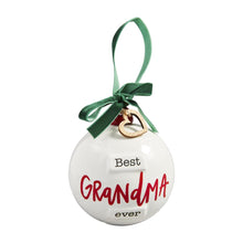 Load image into Gallery viewer, Best Grandma/ Grandpa Ornament