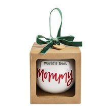 Load image into Gallery viewer, Best Mommy / Daddy Ornament