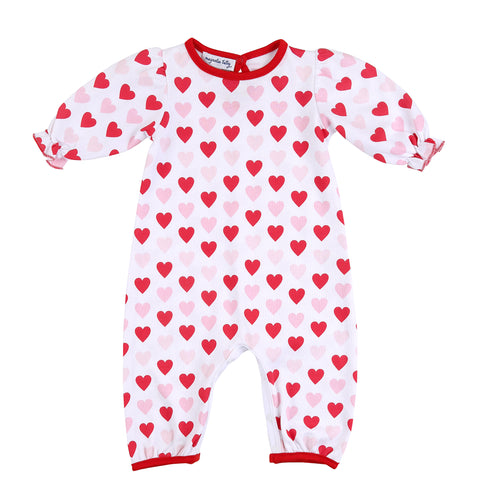 Heart To Heart Ruffle Playsuit