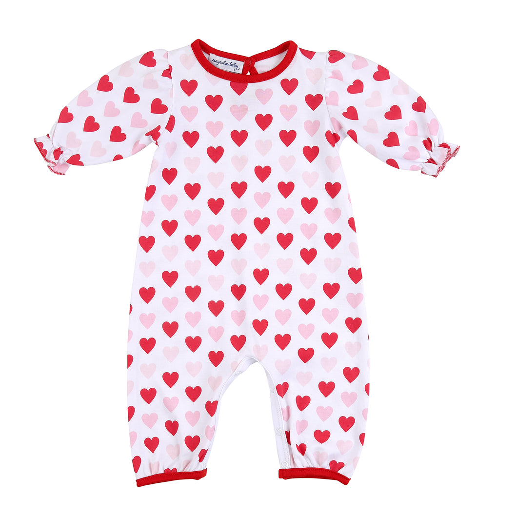 Heart To Heart Ruffle Playsuit