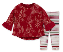 Load image into Gallery viewer, Jolly Trees Tunic Set