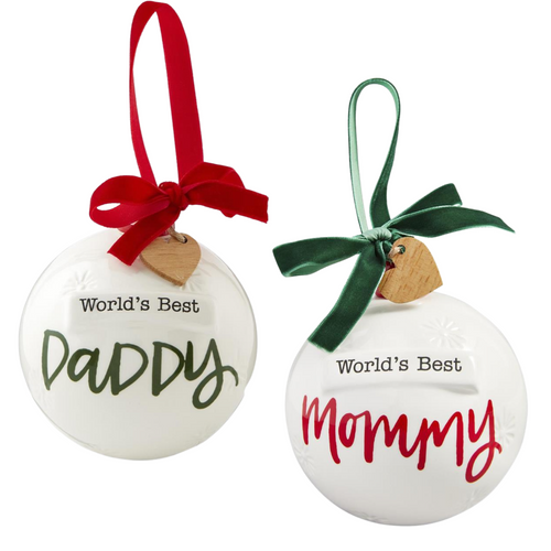 Best Mommy / Daddy Ornament