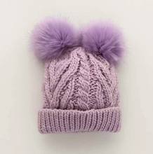 Load image into Gallery viewer, Lilac Fluffer Beanie