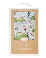 Load image into Gallery viewer, Golf Muslin Swaddle