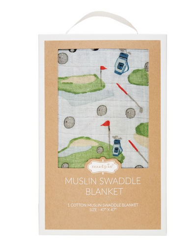 Golf Muslin Swaddle