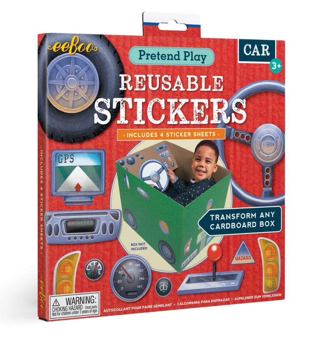 Car Pretend Play Stickers
