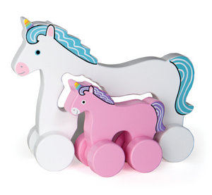 Mommy & Baby Unicorn Roller Toy