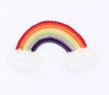 Load image into Gallery viewer, Rainbow Baby Embroidered Diaper Set
